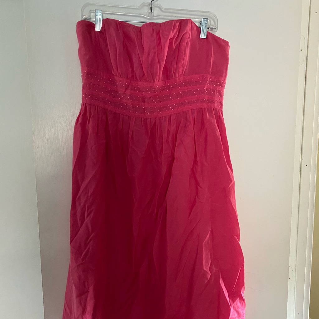Pink Strapless Cocktail Dress From Lilly Pulitzer